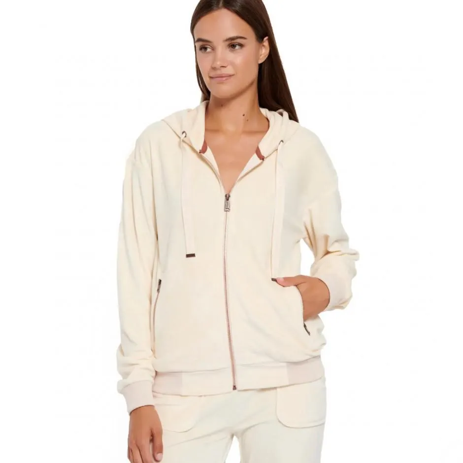 Funky Buddha Εκρού - Γυναικεία Ζακέτα