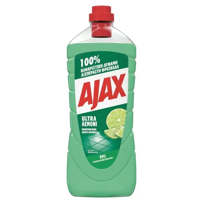 AJAX 1,5L ΥΓΡΟ ΚΑΘ/ΚΟ ULTRA 7 ΛΕΜΟΝΙ