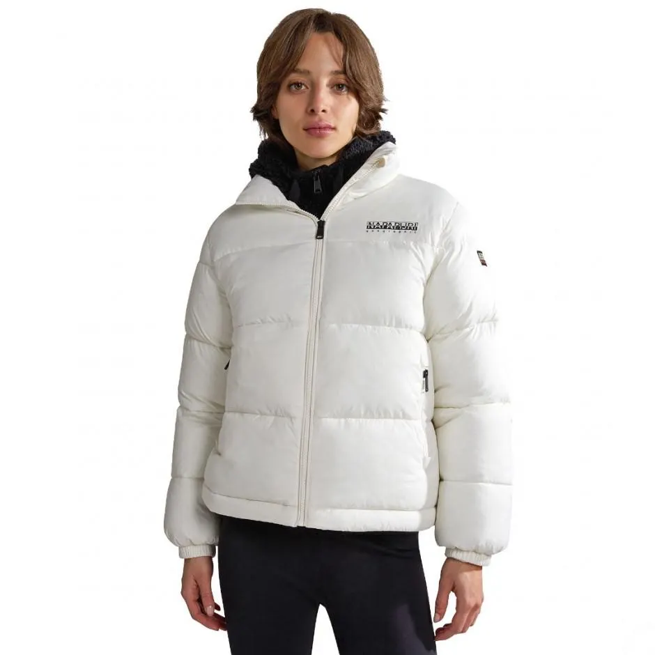 Napapijri A-Box 3 Λευκό - Γυναικείο Μπουφάν