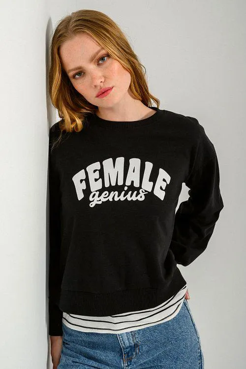 Φούτερ με τύπωμα