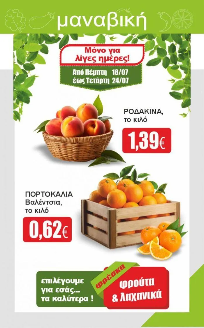 Φυλλάδιο προσφορών σκέψου τοπικά... ο τόπος σου είσαι εσύ ! από 24 Ιουλίου έως 27 Ιουλίου 2024 - Σελίδα 3