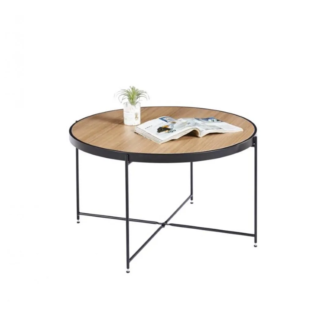 STUNNING Τραπεζάκι σαλονιού 70x40εκ. Μαύρο