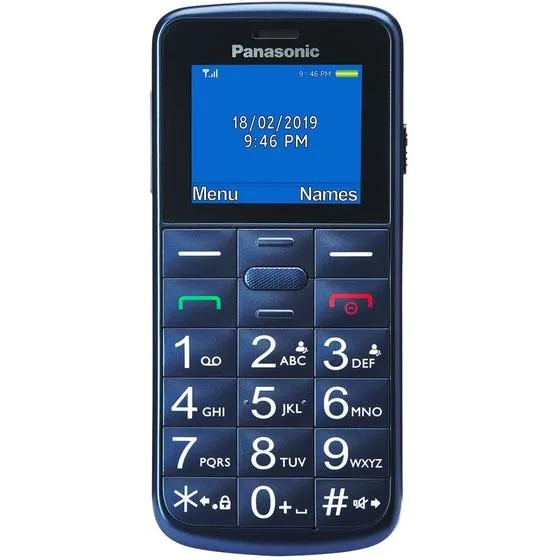 Panasonic KX-TU110 Dual Sim - Μπλε