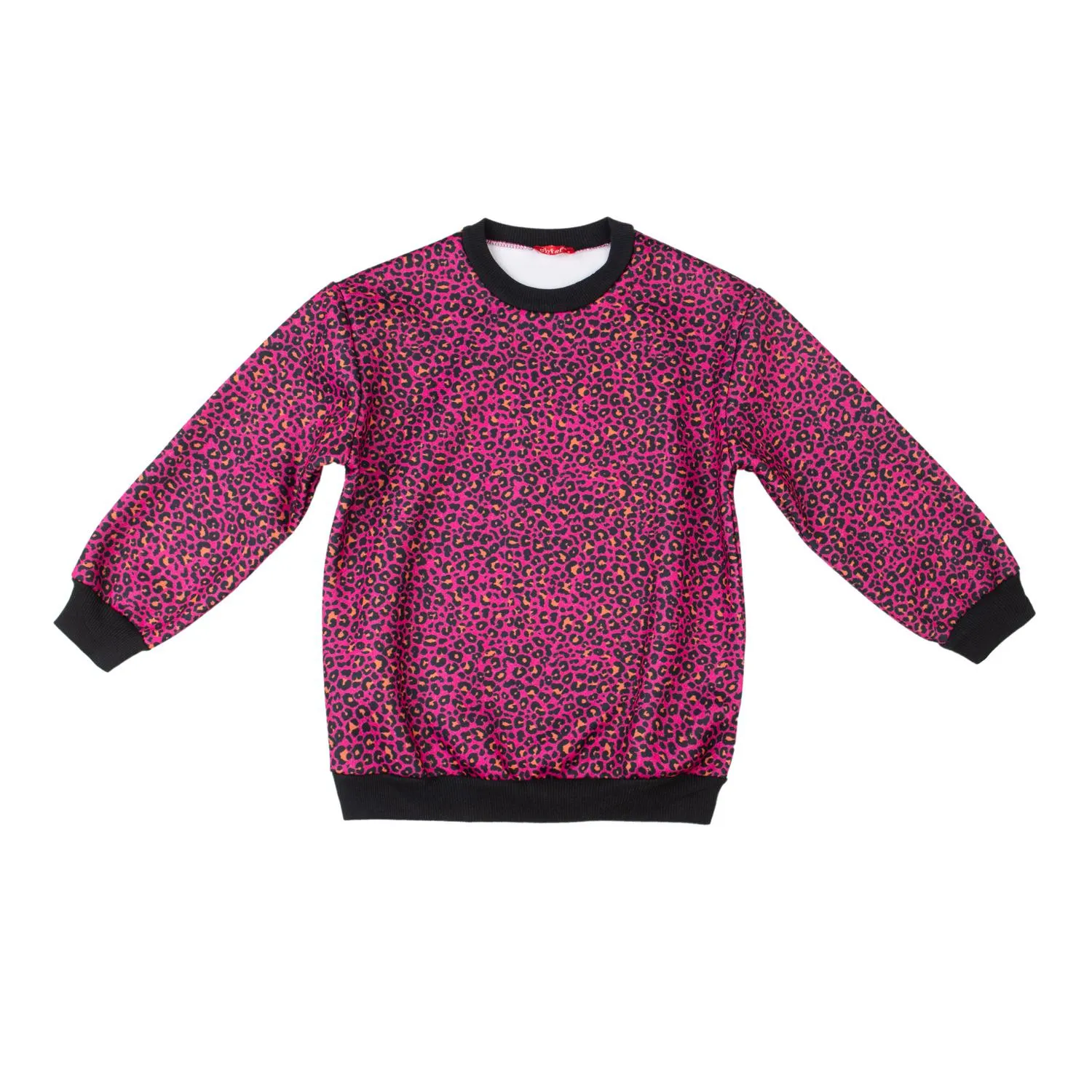 Φούξια μπλούζα χειμερινή για κορίτσι με animal print -22.6015