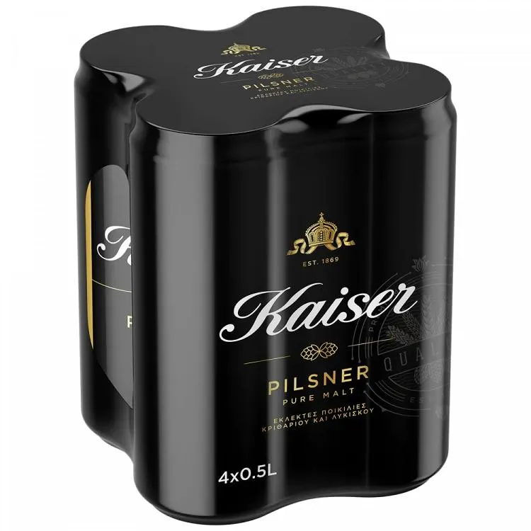 Kaiser Μπύρα 4x500ml