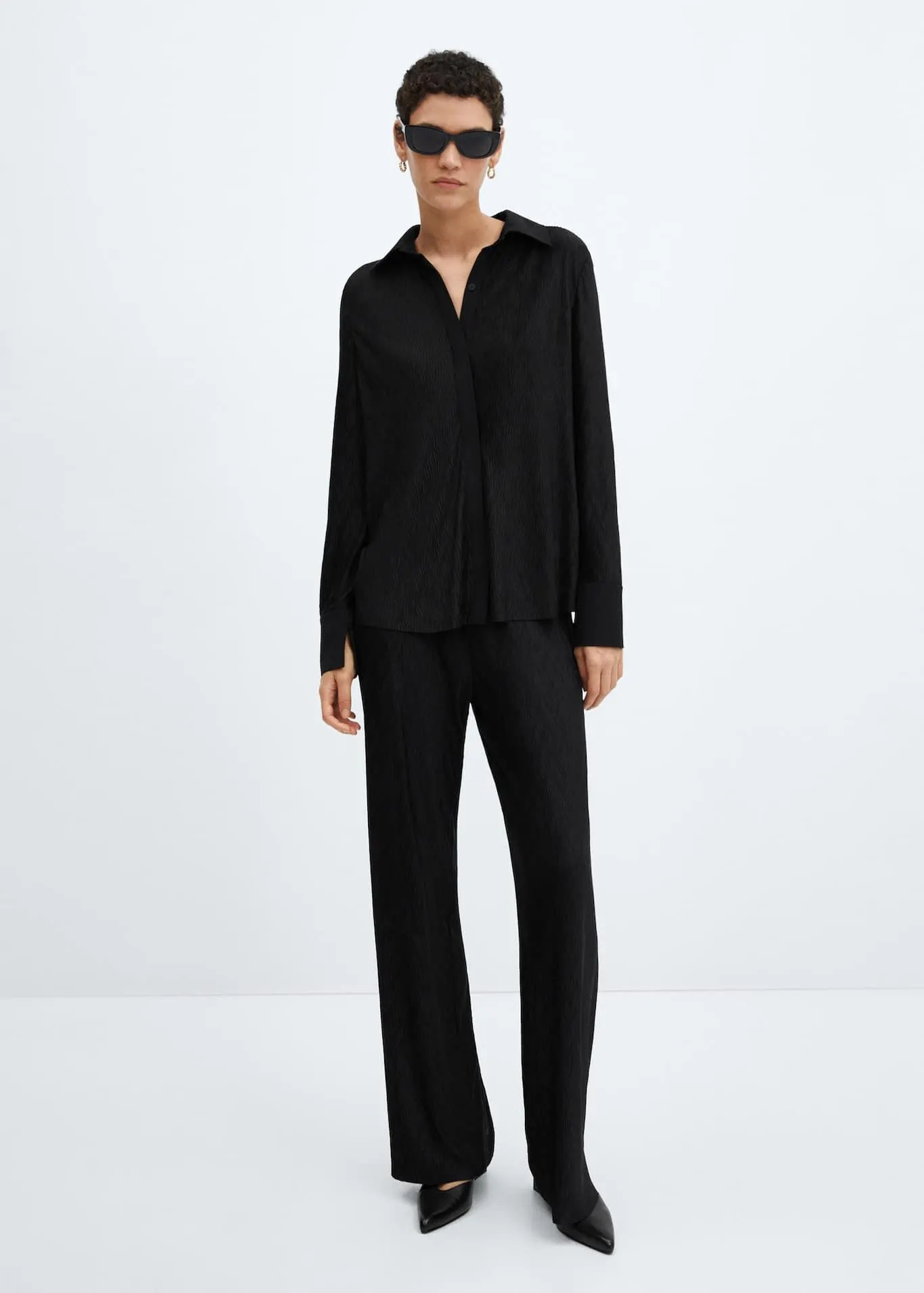 Πουκάμισο ανάγλυφο κουμπιά