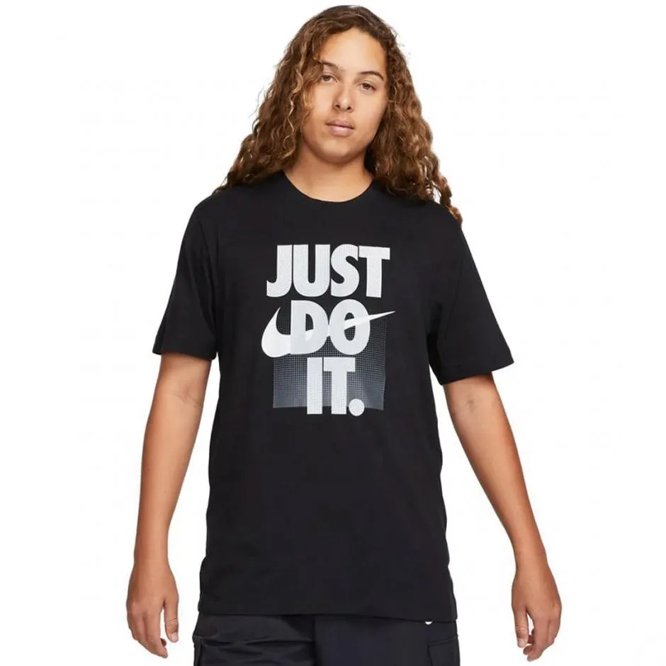 NIKE SPORTSWEAR JUST DO IT TEE Μαύρο