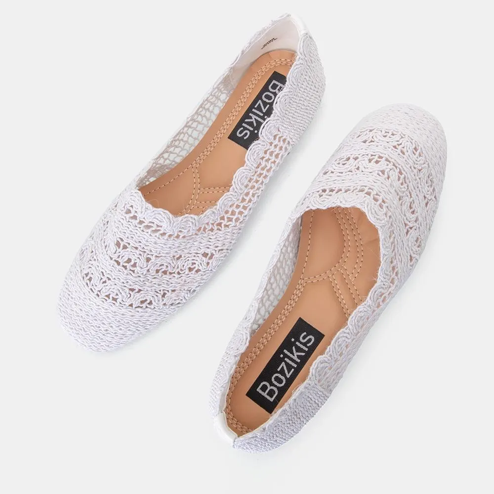 Μπαλαρίνες πλεκτές