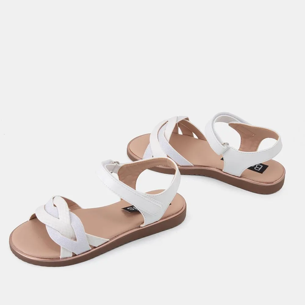 Παιδικά σανδάλια με πλεκτά λουράκια