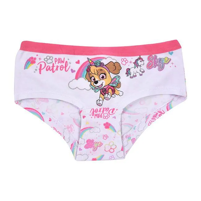 Βρακάκι Παιδικό Hipster Λευκό Φούξια Glitter Paw Patrol