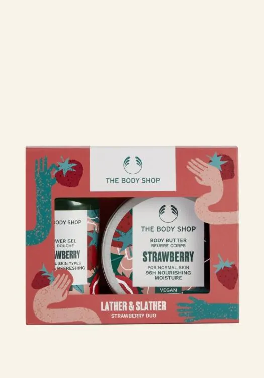 Lather & Slather Strawberry Duo