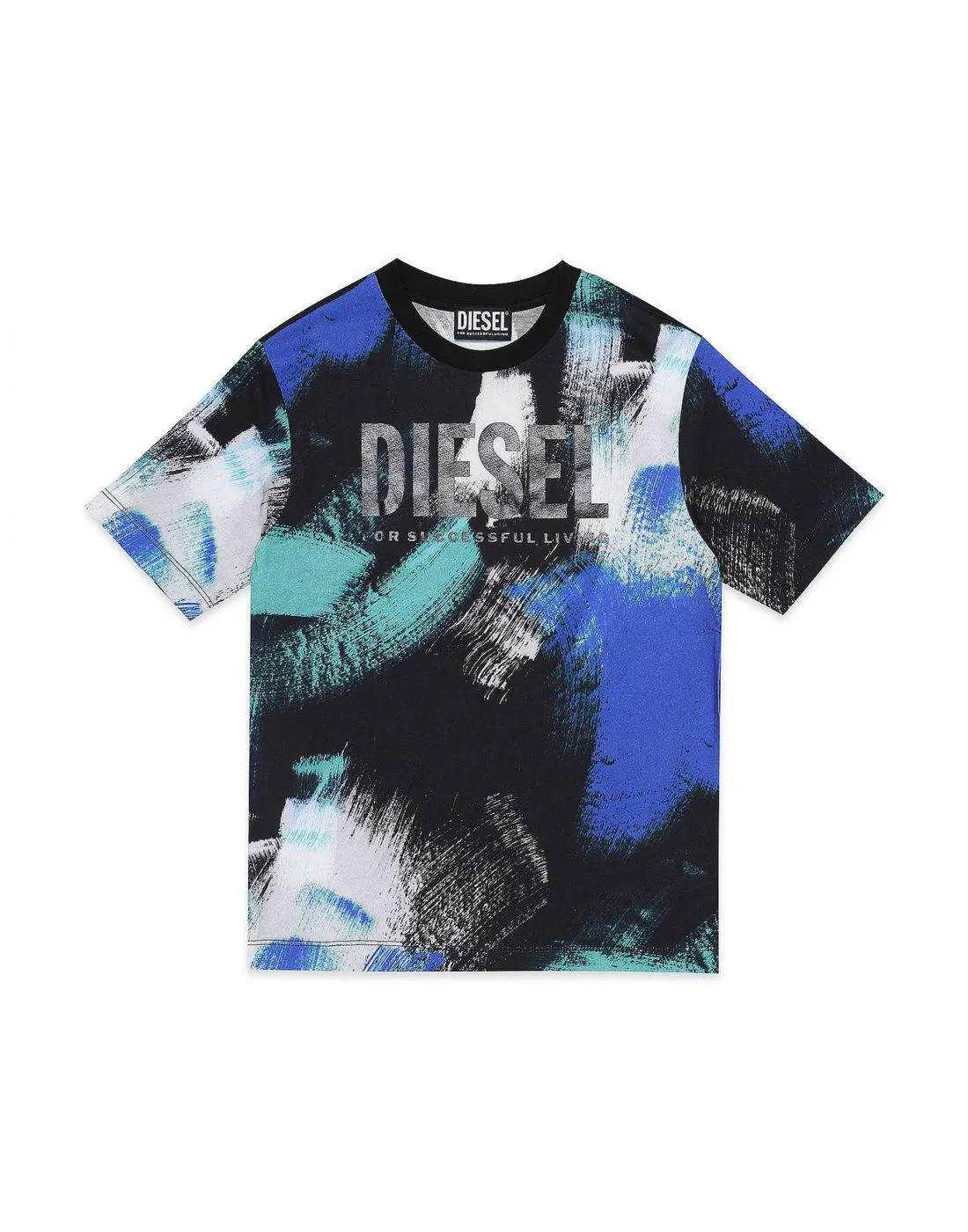 Diesel Boys Print T-Shirt