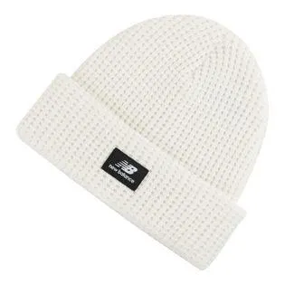Waffle Knit Cuffed Beanie
