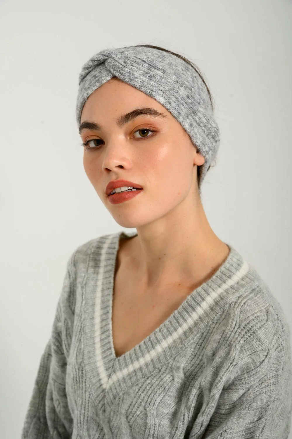 Πλεκτή κορδέλα μαλλιών