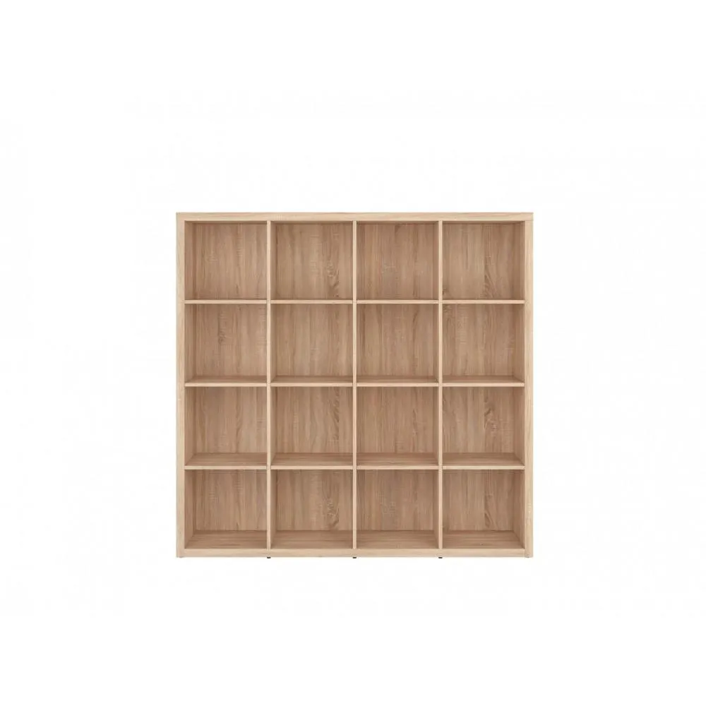 BRW - Βιβλιοθήκη Nepo Δρυς 38,5x154x149,5 cm