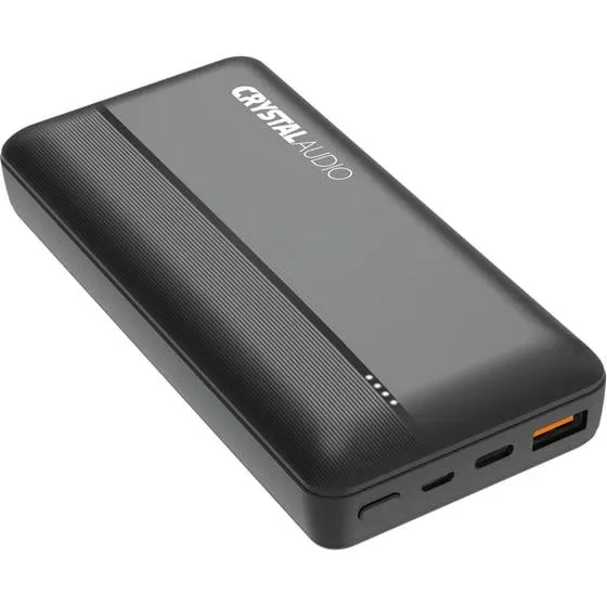 Powerbank Crystal Audio PBK5K 20.000mAh - Μαύρο