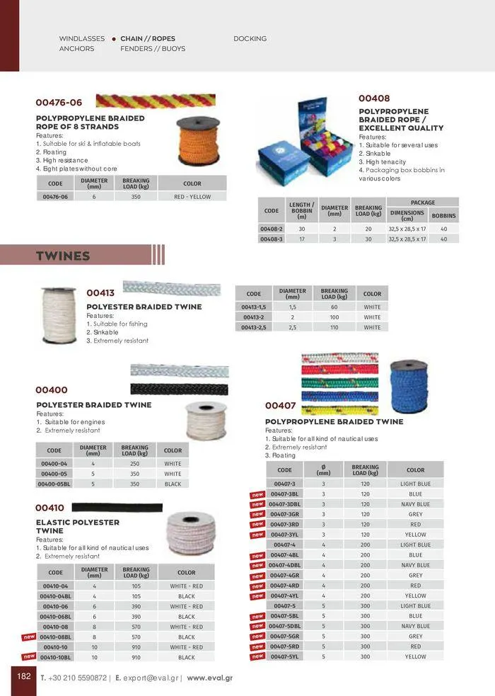 Φυλλάδιο προσφορών General catalogue  από 8 Ιανουαρίου έως 30 Ιουνίου 2024 - Σελίδα 184