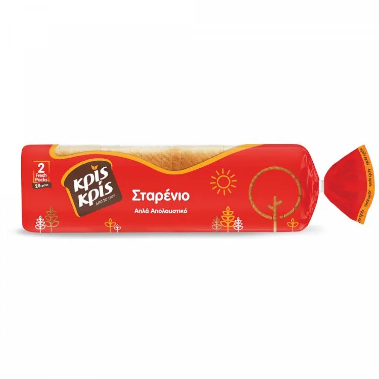 Κρις Κρις Ψωμί Τοστ Σταρένιο 700gr