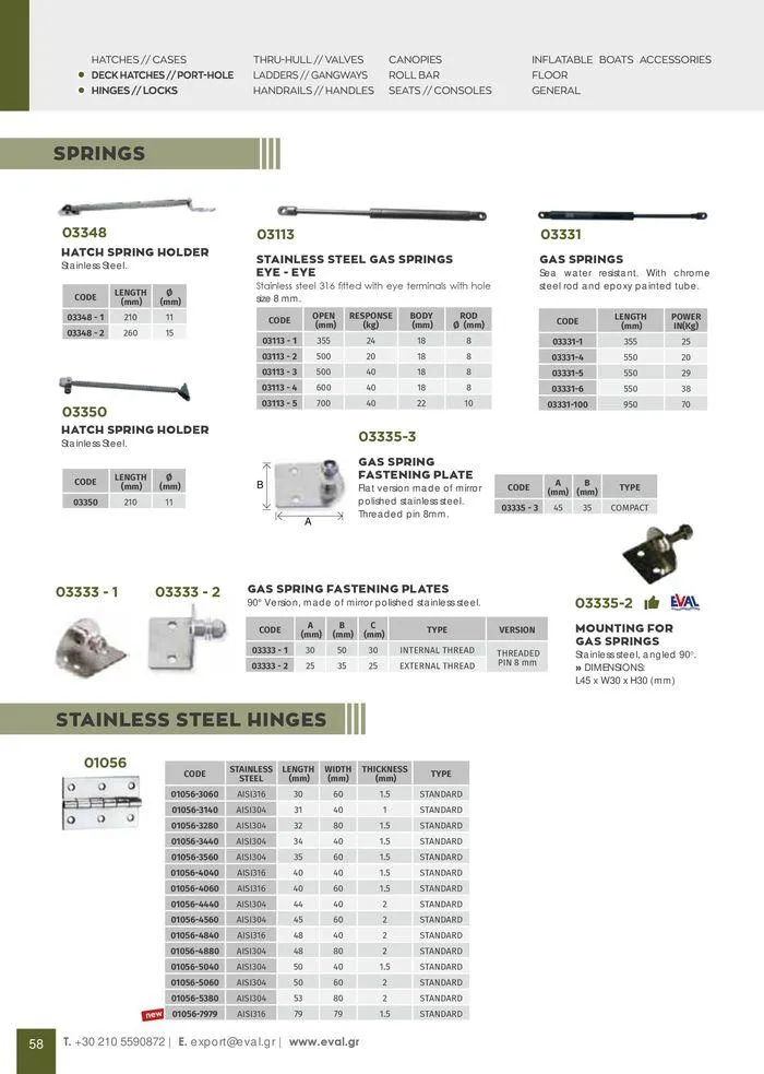 Φυλλάδιο προσφορών General catalogue από 8 Ιανουαρίου έως 30 Ιουνίου 2024 - Σελίδα 60