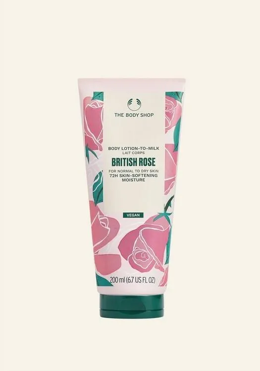 British Rose Body Lotion To Milk
