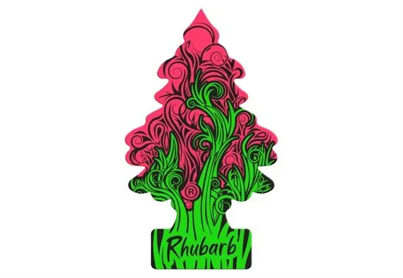Αρωματική Καρτέλα Little Trees Rhubarb