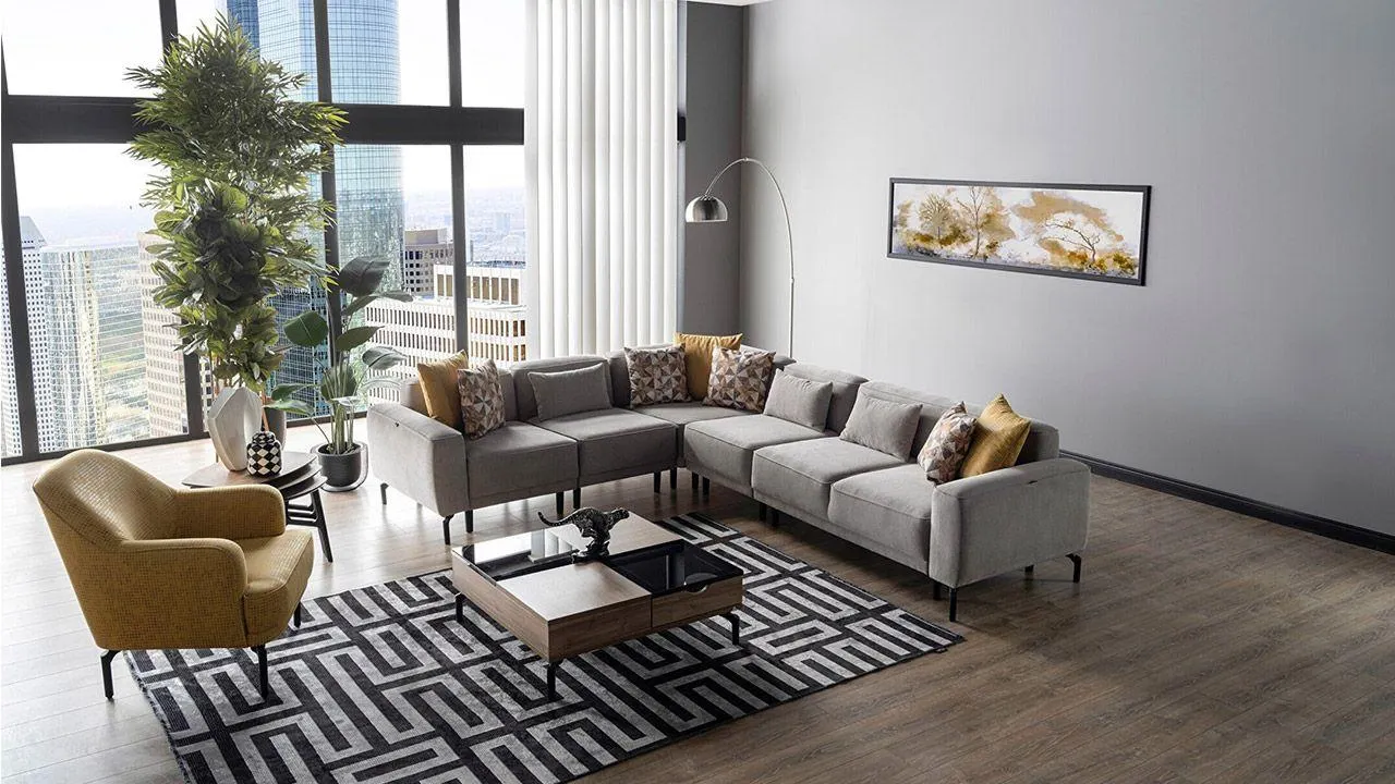 Γωνιακός large καναπές Mary