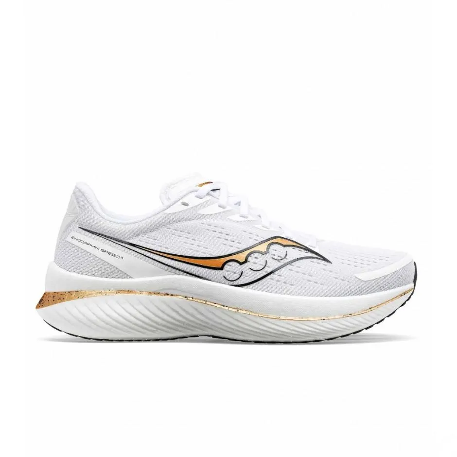 Saucony Endorphin Speed 3 Λευκό - Γυναικεία Παπούτσια για Τρέξιμο