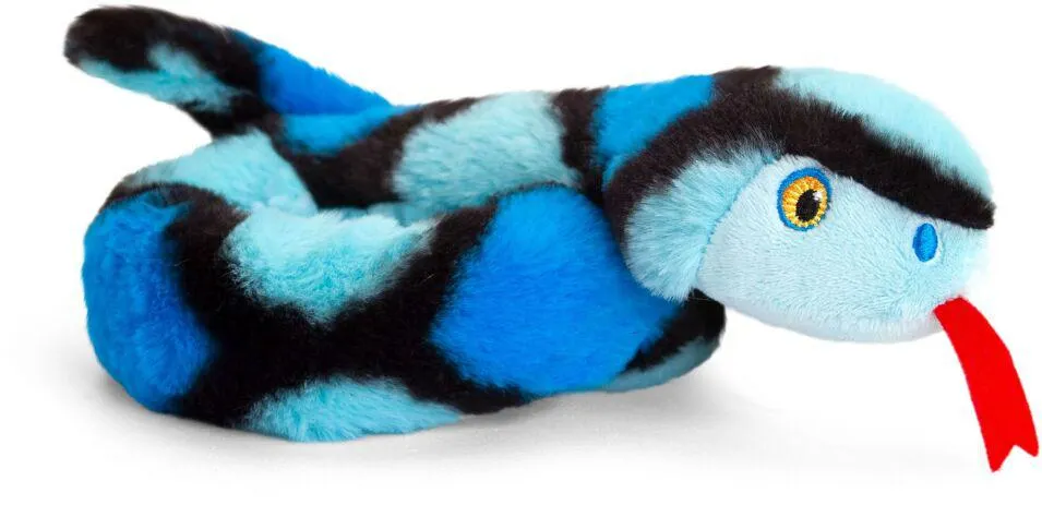 Keel Eco Λούτρινο Φίδι Coiled 30cm-4 Σχέδια (SE1472)