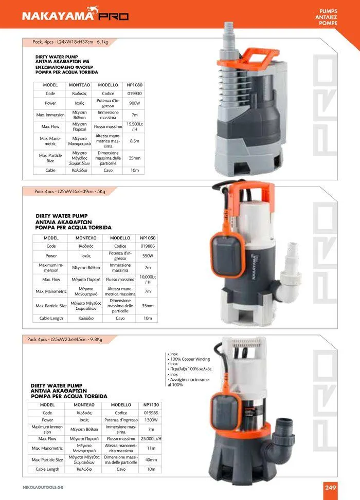 Φυλλάδιο προσφορών κατάλογος 2023 -2024 από 15 Νοεμβρίου έως 31 Δεκεμβρίου 2024 - Σελίδα 251