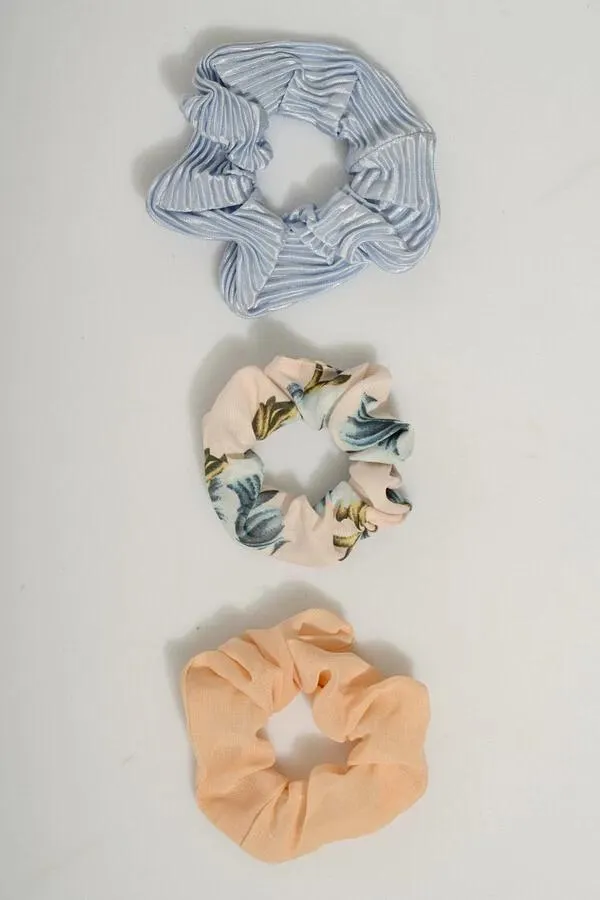 Σετ 3 scrunchies