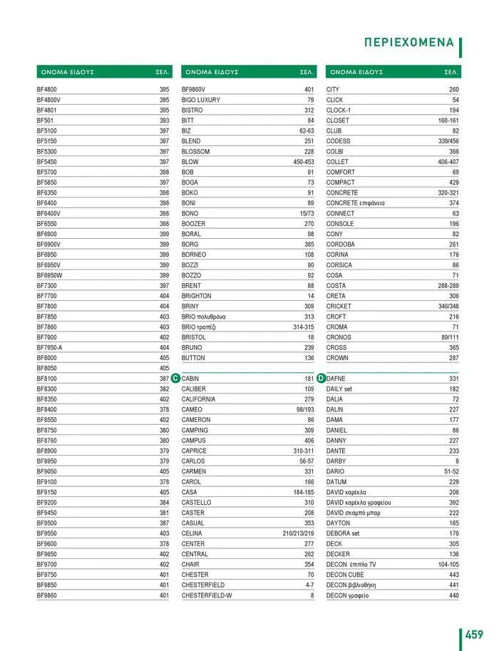 Φυλλάδιο προσφορών Collection 2024 από 9 Φεβρουαρίου έως 31 Αυγούστου 2024 - Σελίδα 461