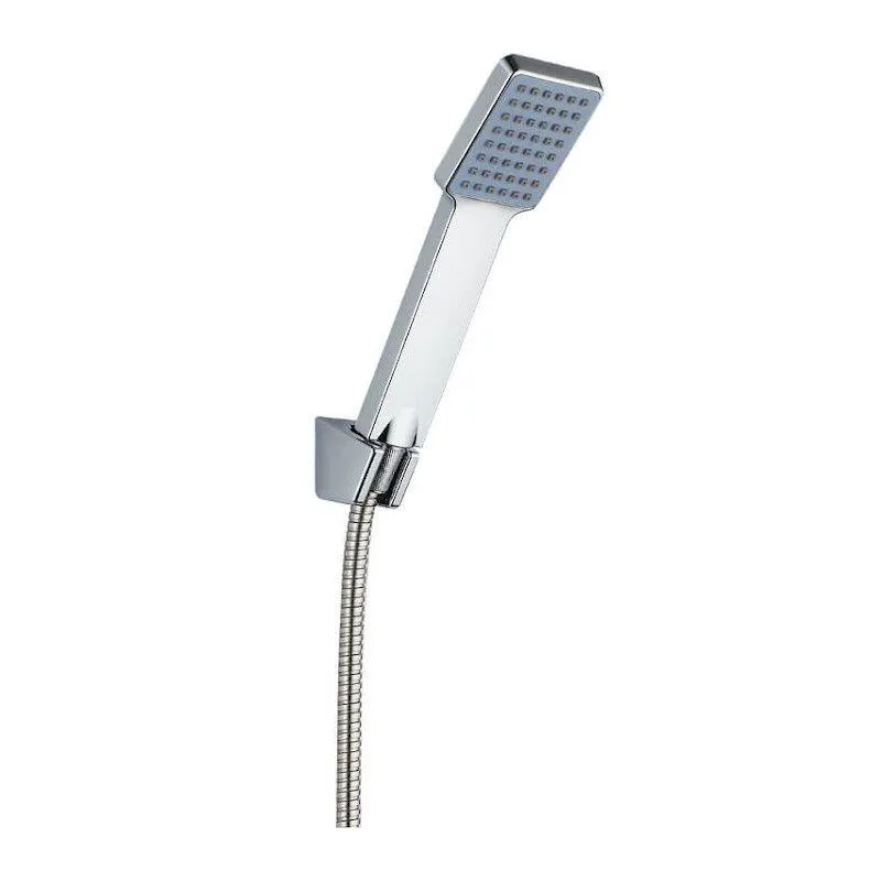 KUCHINOX - ORCA NKR 00AD Σετ ντους με σπιράλ, τηλέφωνο & βάση Chrome