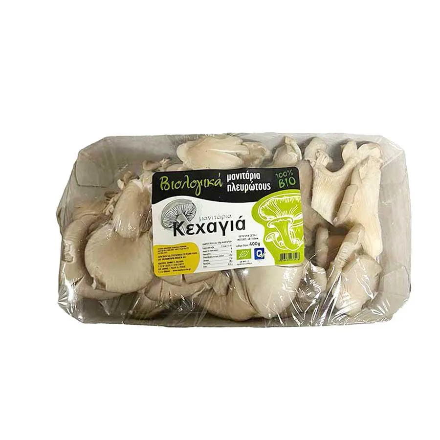 Κεχαγιά Μανιτάρια Πλευρώτους Βιολογικής Καλλιέργειας 400γρ.