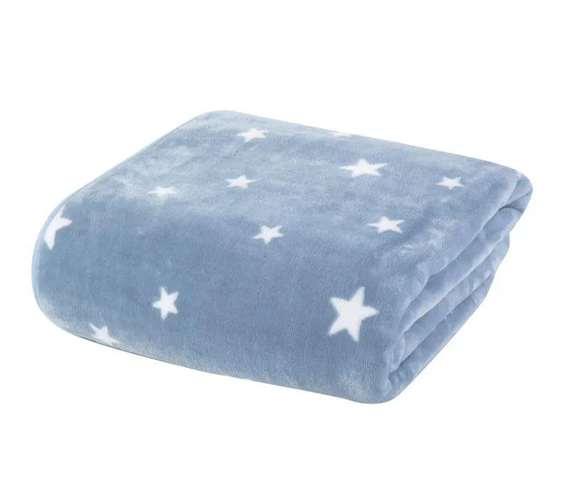 ΒΡΕΦΙΚΗ ΚΟΥΒΕΡΤΑ ΑΓΚΑΛΙΑΣ STELLAR BLUE 75x100