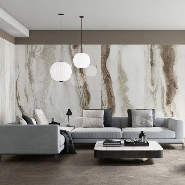 Nebula Almond Super Pulido Rectified 120 x 260