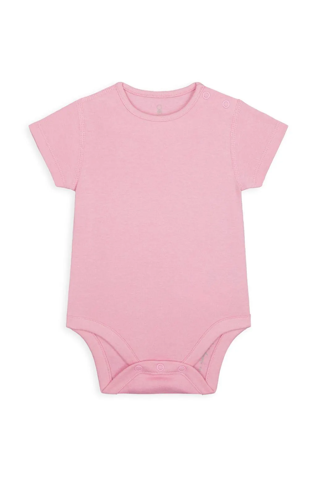 ροζ κορμάκι από οργανικό βαμβάκι