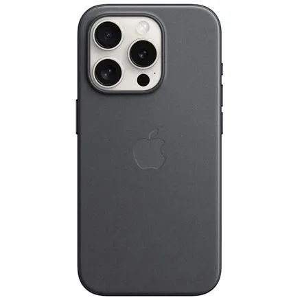Apple iPhone 15 Pro FineWoven Case Black