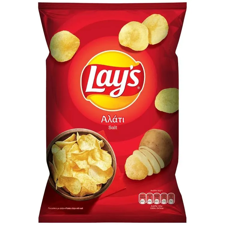 Lay's Τσιπς Αλάτι 150gr