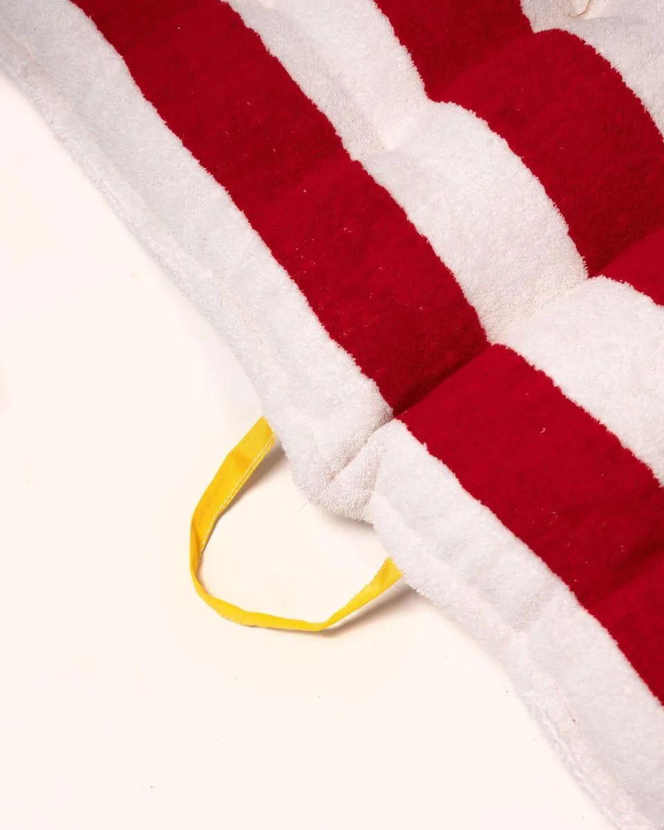 Βαμβακερο Ριγε Πετσετε Στρωμα Παραλιας-Πολυθρονας Saint Martin 600gsm σε 2 Αποχρωσεις 100x55+10cm