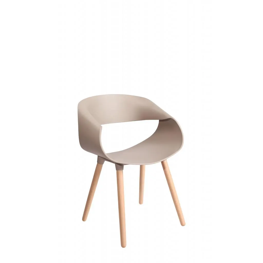 DARCY Πολυθρόνα τραπεζαρίας 51X61X79.5εκ. Taupe