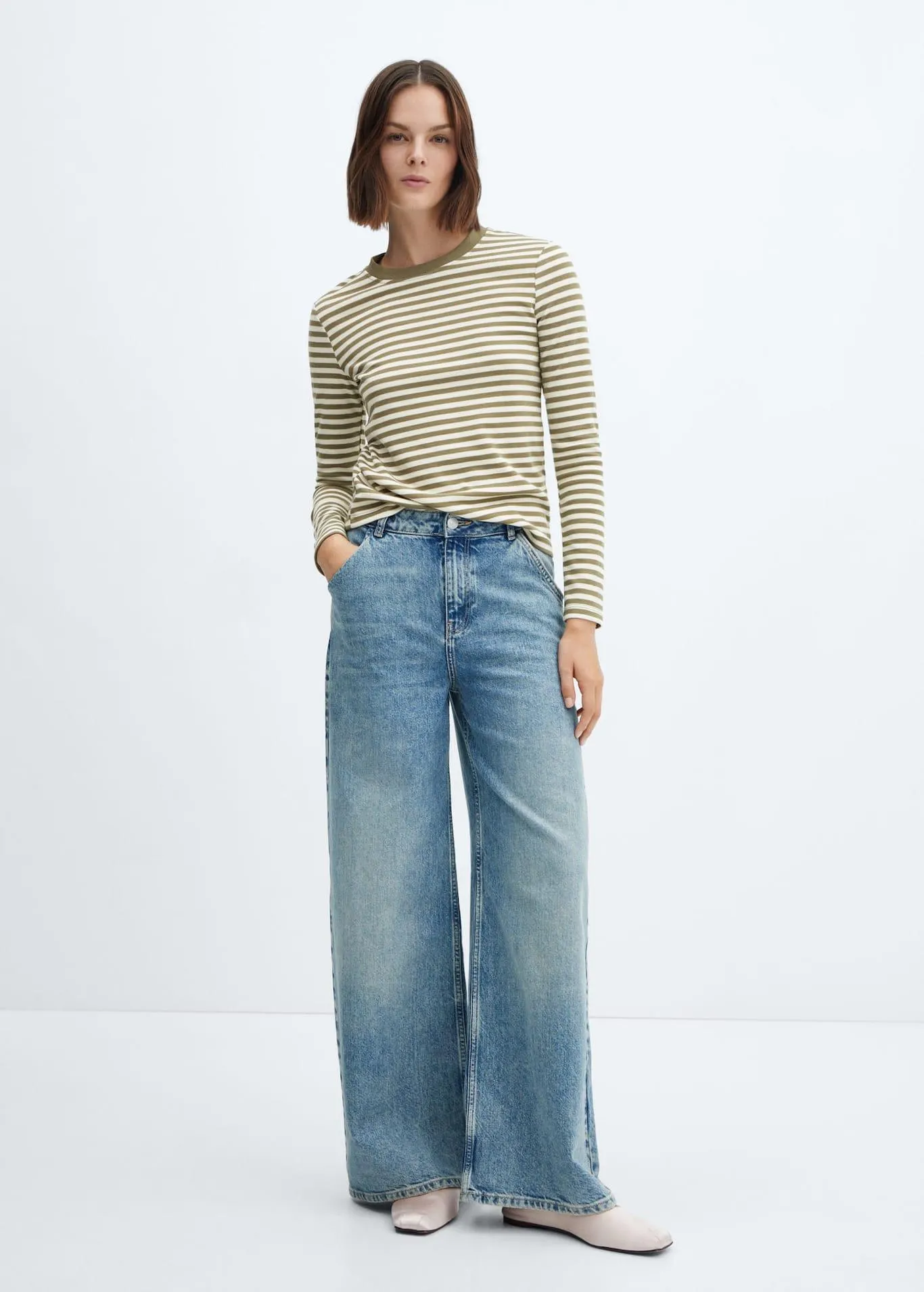 Μπλούζα μακρυμάνικη ριγέ