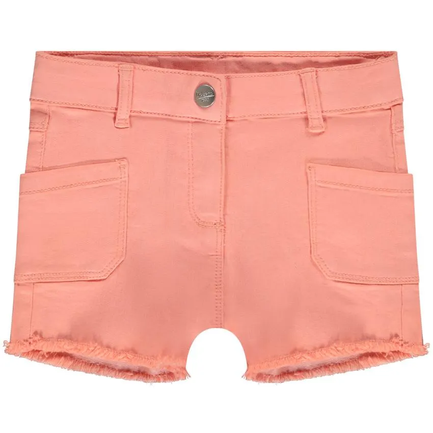 Σορτς el jean Τελείωμα raw cut για κορίτσι