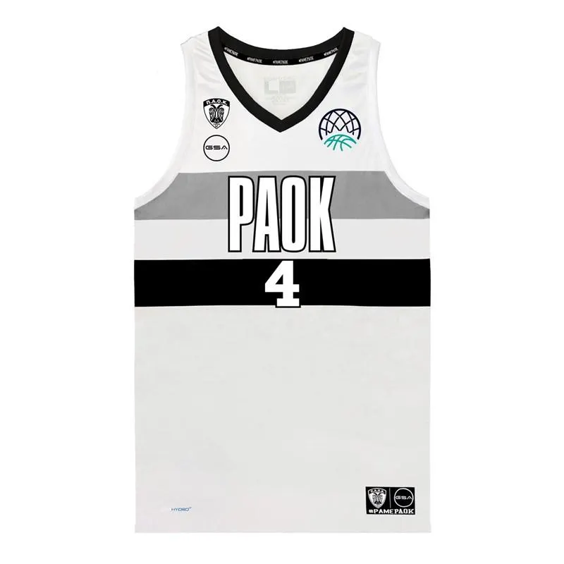 Ανδρικό Αμάνικο P.A.O.K. BC Eπίσημη EU Φανέλα Εντός Έδρας