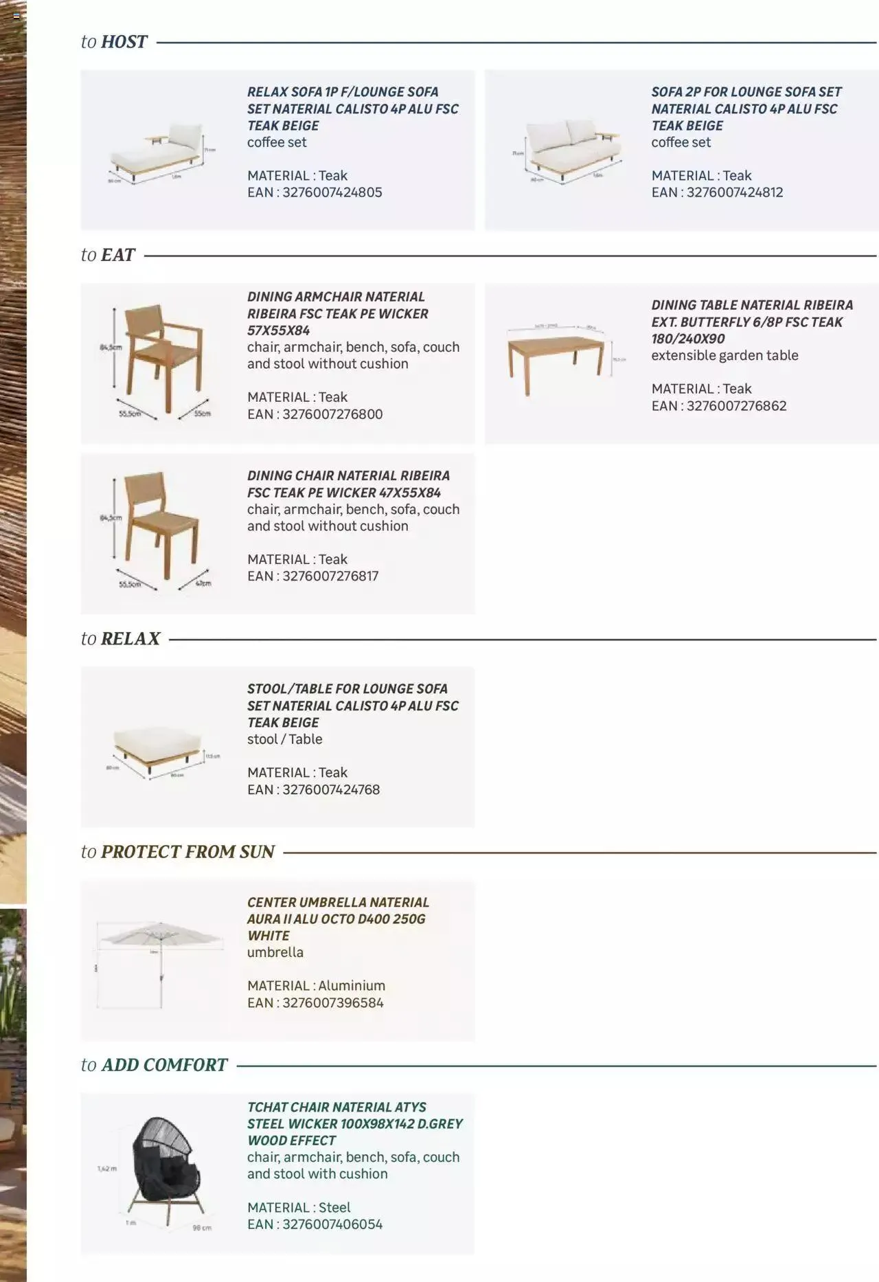 Φυλλάδιο προσφορών Leroy Merlin - Κατάλογος Naterial από 1 Αυγούστου έως 31 Δεκεμβρίου 2023 - Σελίδα 121