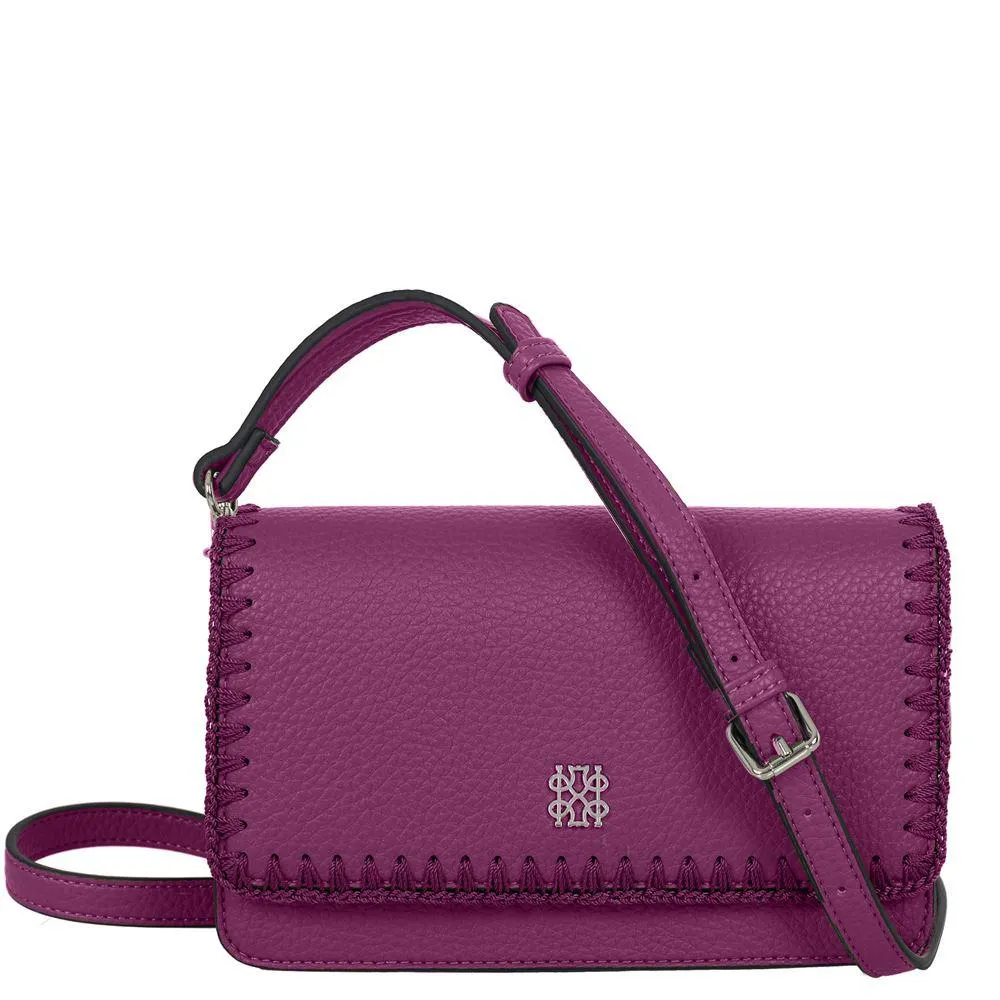 Tσάντα χιαστί σε συνθετικό υλικό Blossom