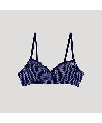 Oh Ma! Μαύρο σουτιέν θηλασμού με δαντέλα plumetti