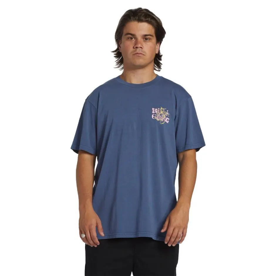 Ανδρική Κοντομάνικη Μπλούζα Μπλε - Billabong High Tide