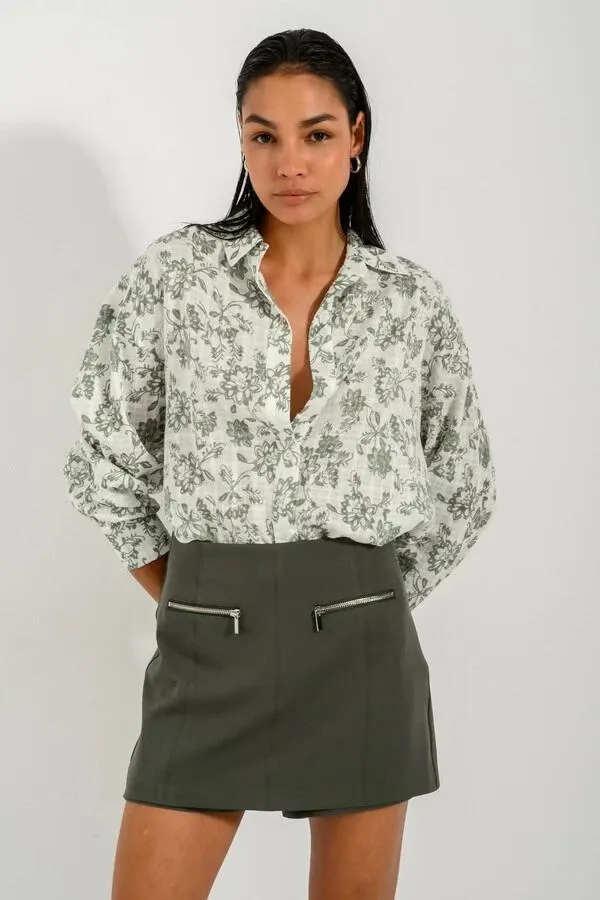 Σκορτ με εφέ τσέπης