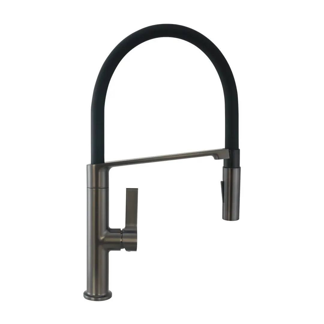 Μπαταρία κουζίνας chef πάγκου Delinia Oly μαύρη