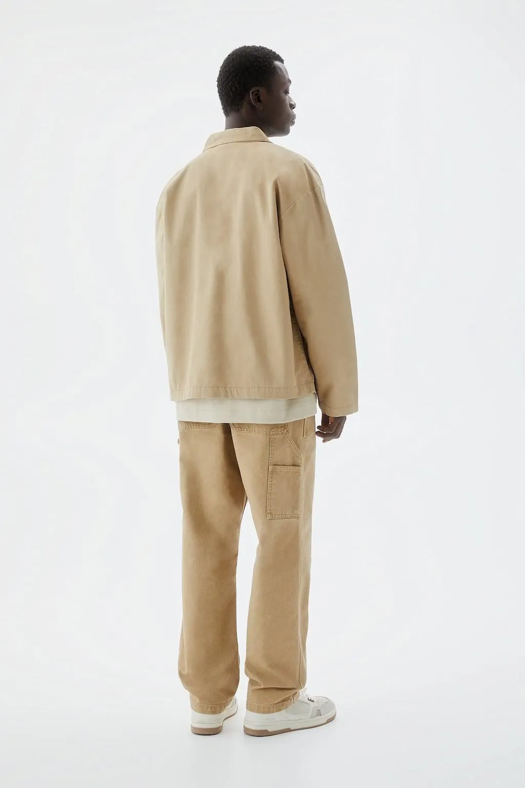 OVERSHIRT WITH SHIRT COLLAR